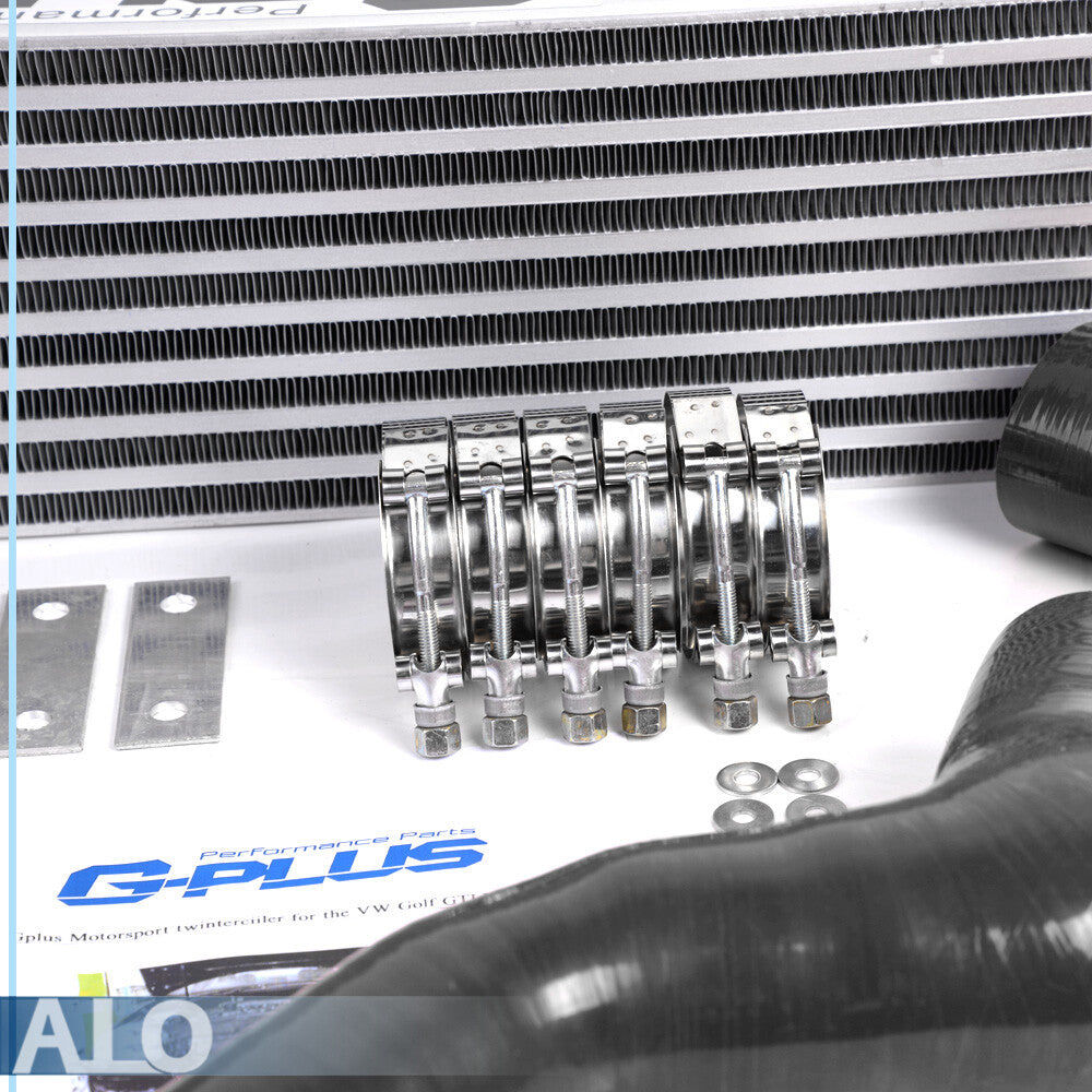 Solid Spare Twin Turbo Mount Intercooler Pipe Fit For VW Golf MK5 MK6 GTI FSI Jetta 2.0T A3