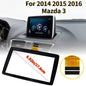 Touch Screen Glass Digitizer For Mazda 3 2014-2016 7" Radio Information Display