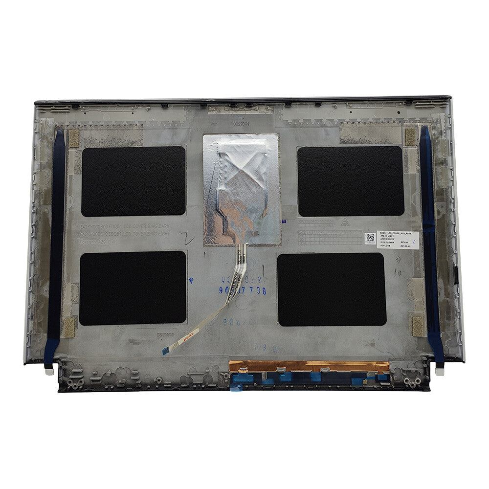 For Dell Alienware M15 R2 Top Case LCD Back Cover Rear Lid White 001CV3 01CV3 US