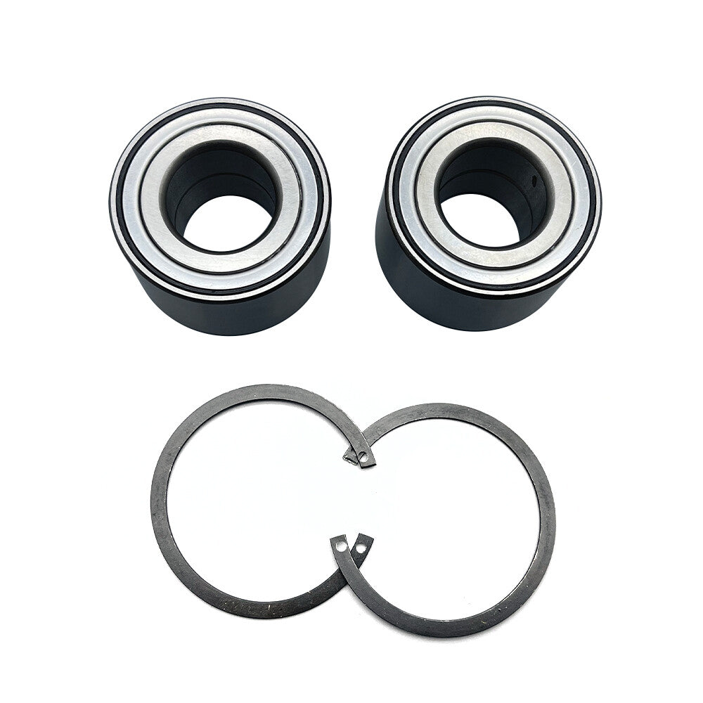 2 Front WHEEL Bearing & Circlip Kit For Honda TRX420 Rancher 420 4X4 2014-2024