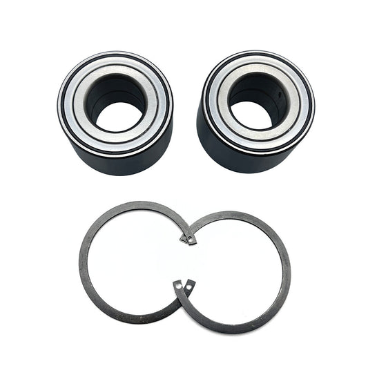 2 Front WHEEL Bearing & Circlip Kit For Honda TRX420 Rancher 420 4X4 2014-2024