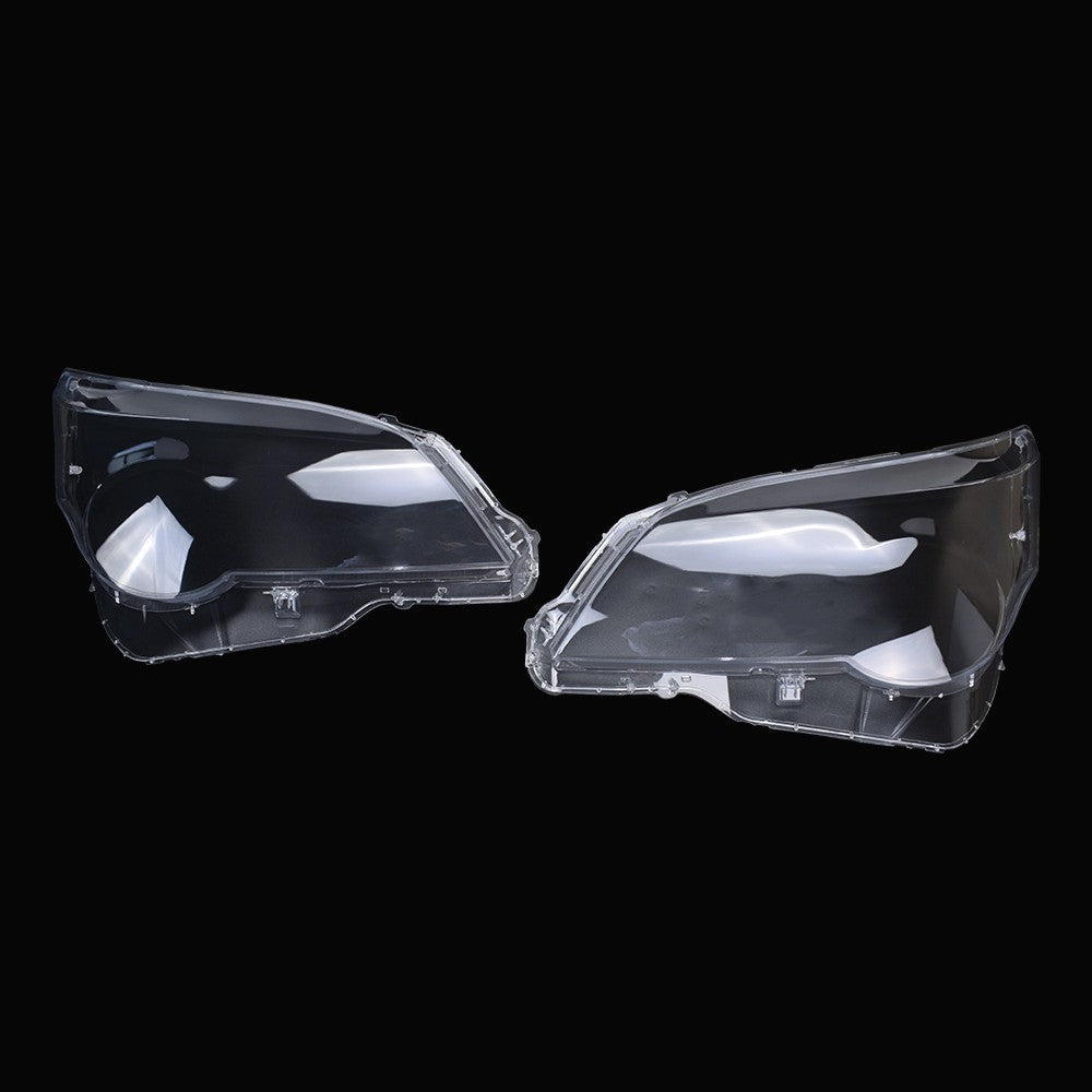 A Pair Left & Right For Lexus GX460 2010-2013 Headlight Lens Cover+Sealant Glue