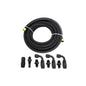Automatic Transmission Cooler Line Kit For GM 4L80E 6AN Nylon Steel Braided Line