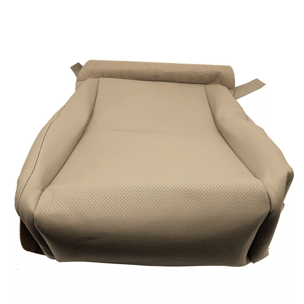 For 2010 - 2015 Lexus RX350 RX450H Driver Bottom Perforated Vinyl Seat Cover Tan
