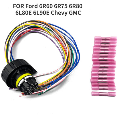 Transmission External Wire Harness For Ford 6R60 6R75 6R80 6L80E 6L90E Chevy GMC