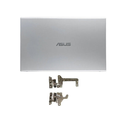 For ASUS VivoBook X512 X512U V5000F Top LCD Back Cover+Front Bezel+Hinges Sliver