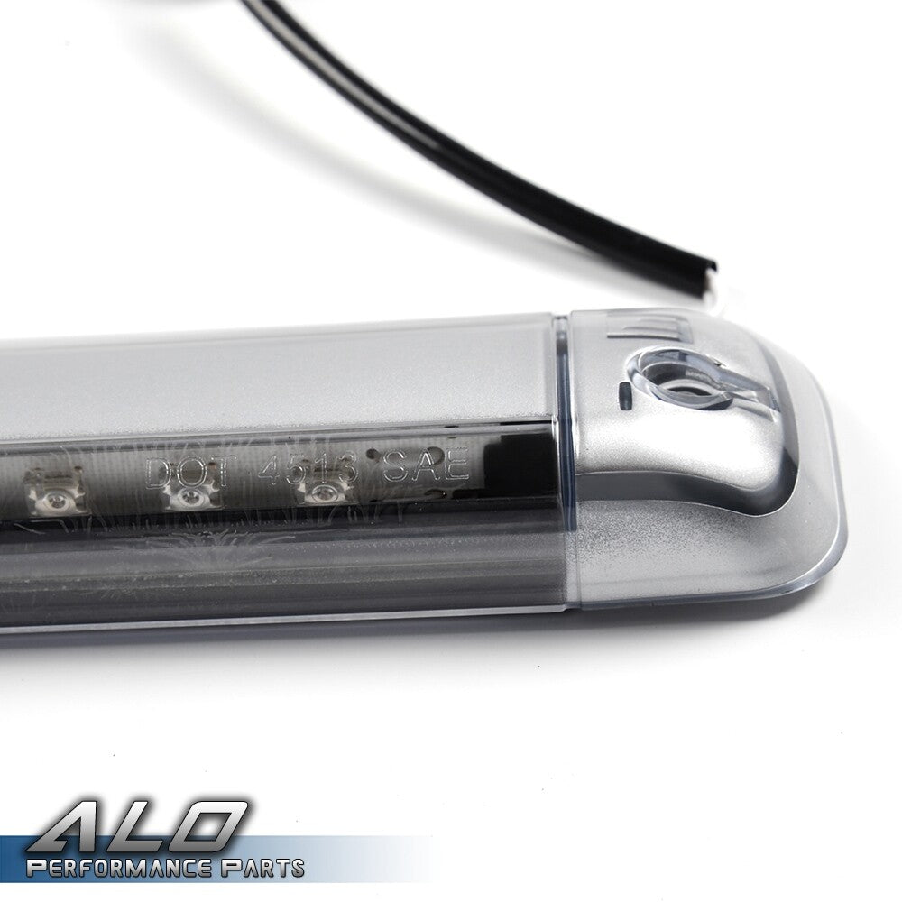 Solid Spare FIT FOR 1992-2004 CHEVY SUBURBAN/TAHOE/YUKON CLEAR LED 3RD THIRD BRAKE LIGHT