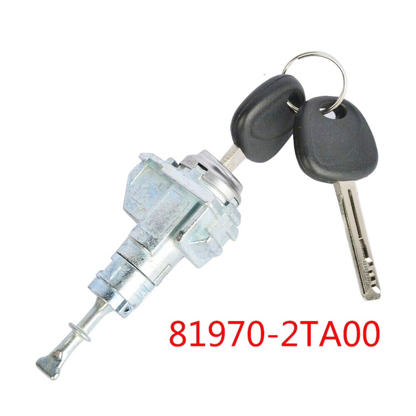 819702TA00 For 2011-2015 Kia Optima Door Lock Cylinde w/ 2 Keys Left Driver Side