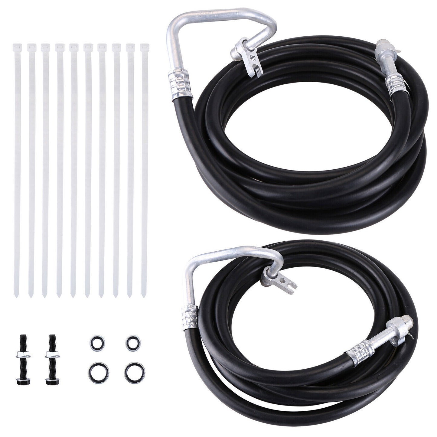 Rear AC Line Set Fit For 2007-2014 Chevy Suburban Rear Aux AC Hose Kit SU33468