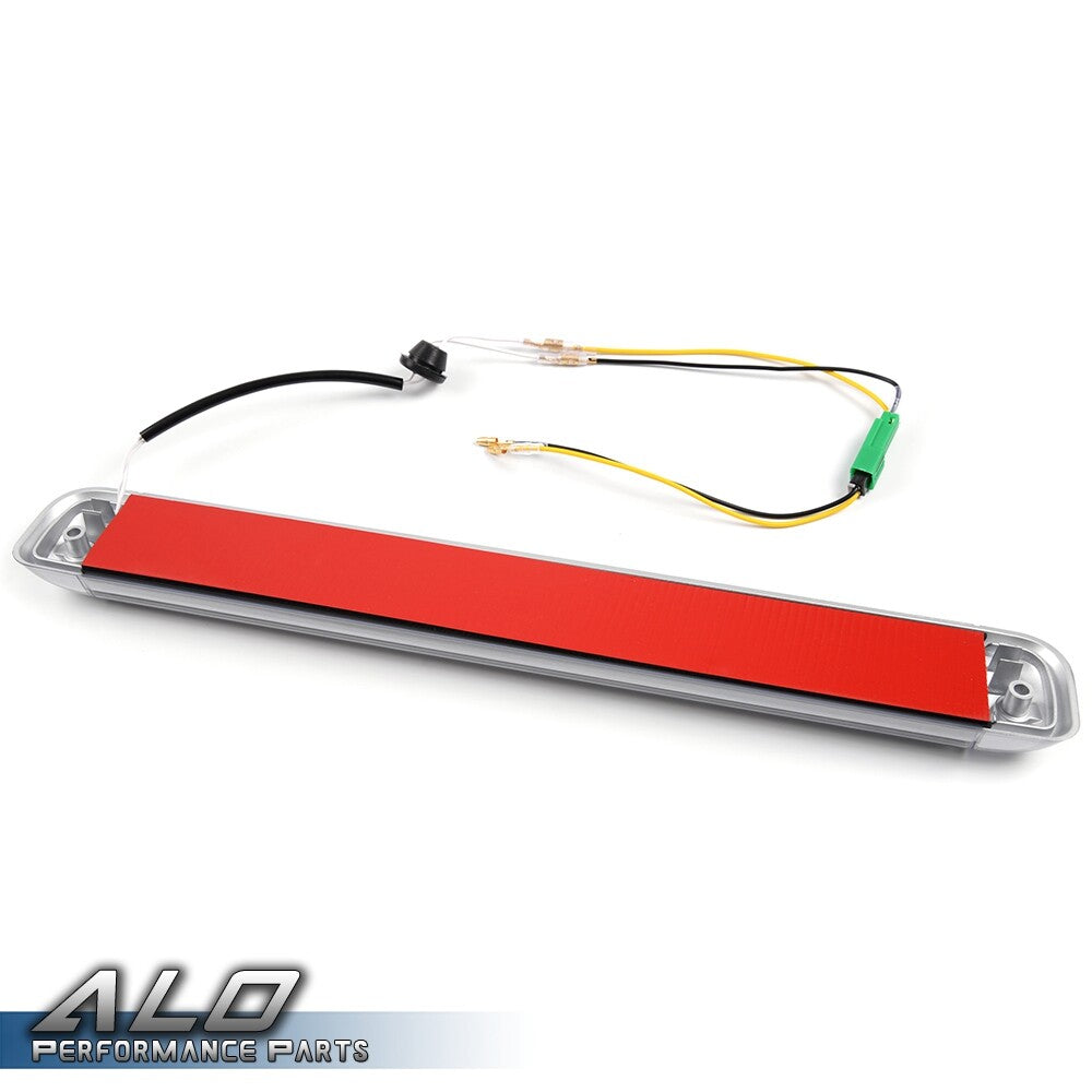 Solid Spare FIT FOR 1992-2004 CHEVY SUBURBAN/TAHOE/YUKON CLEAR LED 3RD THIRD BRAKE LIGHT