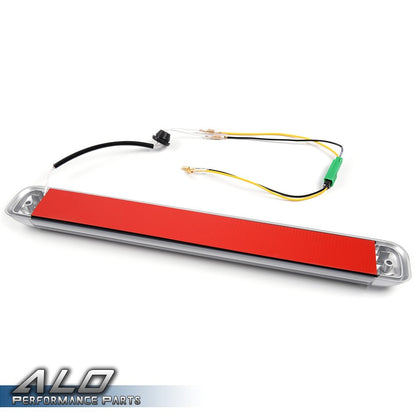 Solid Spare FIT FOR 1992-2004 CHEVY SUBURBAN/TAHOE/YUKON CLEAR LED 3RD THIRD BRAKE LIGHT