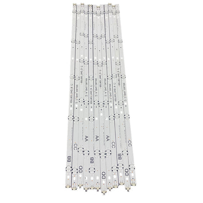LED strips For 65UJ634V 65UJ6300 65UJ630V 65UJ5500 65UJ63_UHD_A B C D