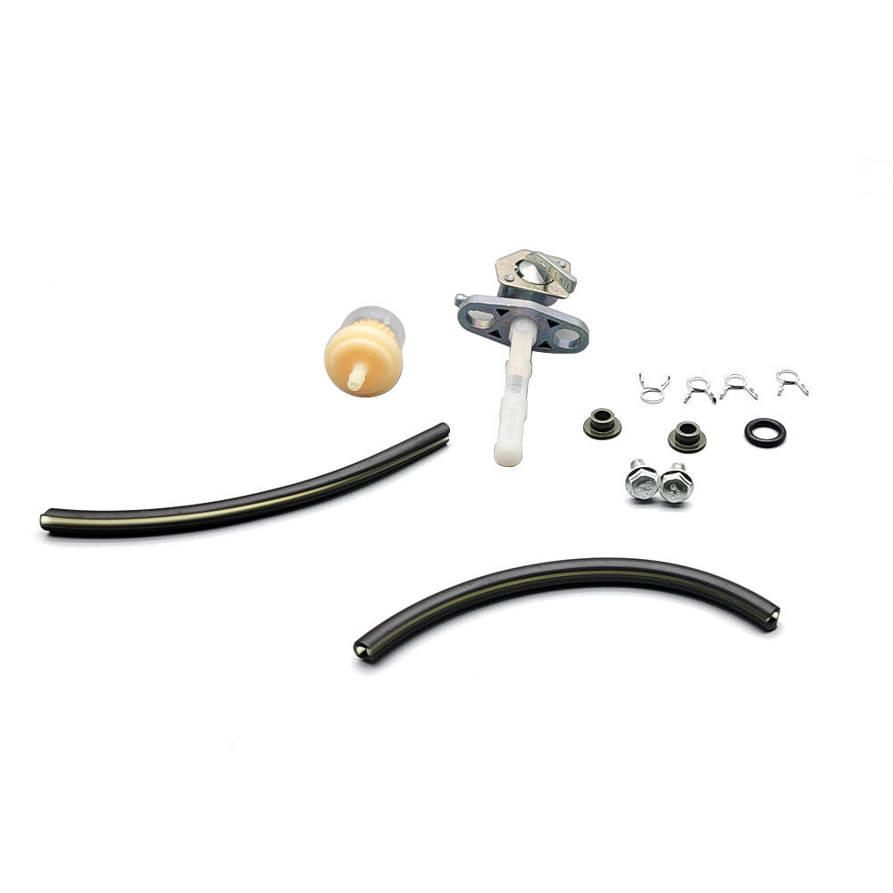 W/ Fuel Filter Tank Switch Fuel Valve Petcock For Honda XR100R XR50R XR80R XR70R