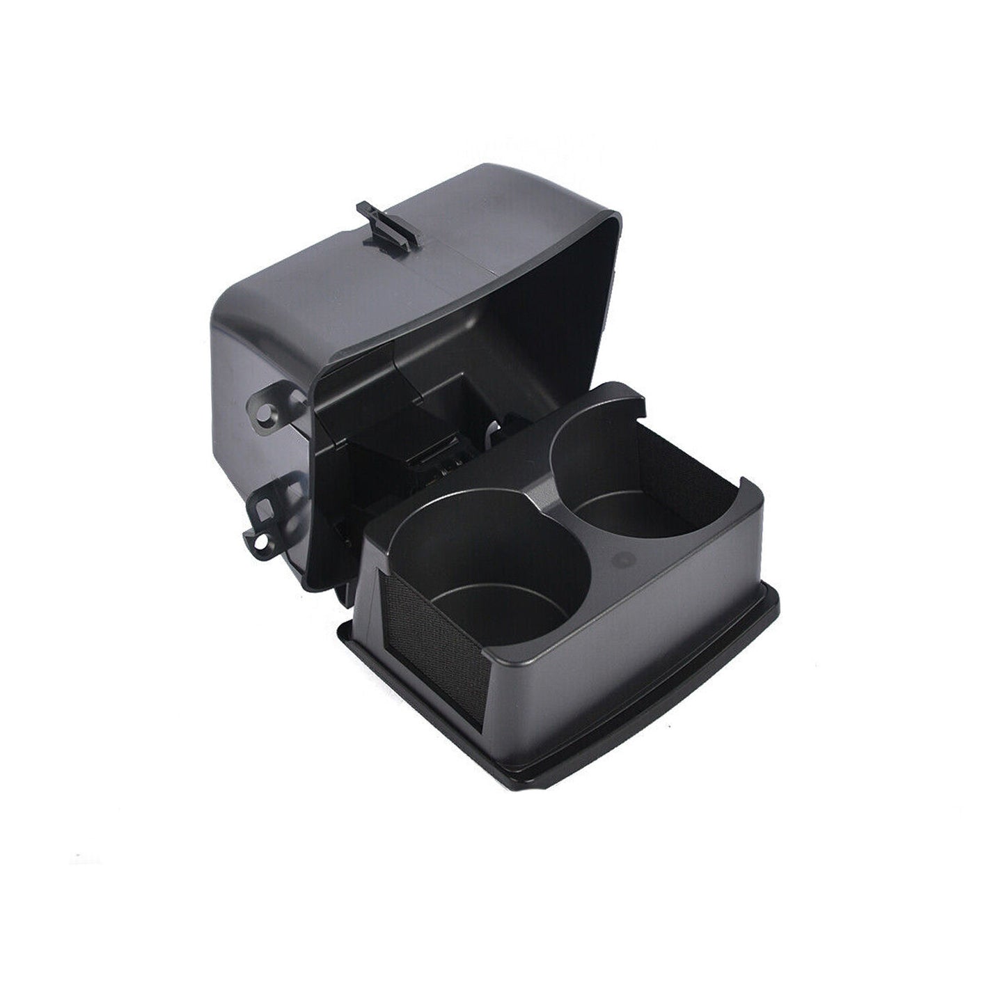 For 2016-2018 Ford Explorer US Front Center Console Cup Holder Rear Seats Black