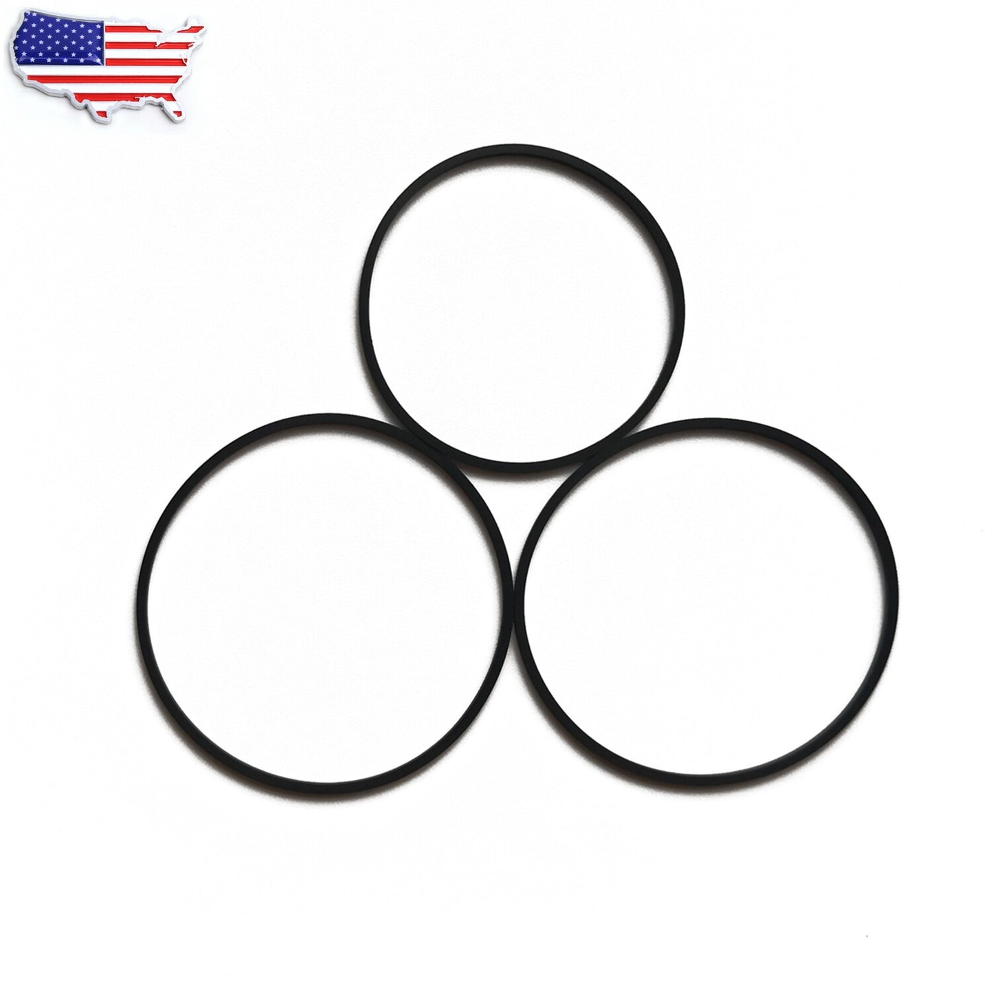 New 3pcs Belts for SONY CDP-CX300/CX350/CX355 DVP-CX777ES/CX985V CD Player US