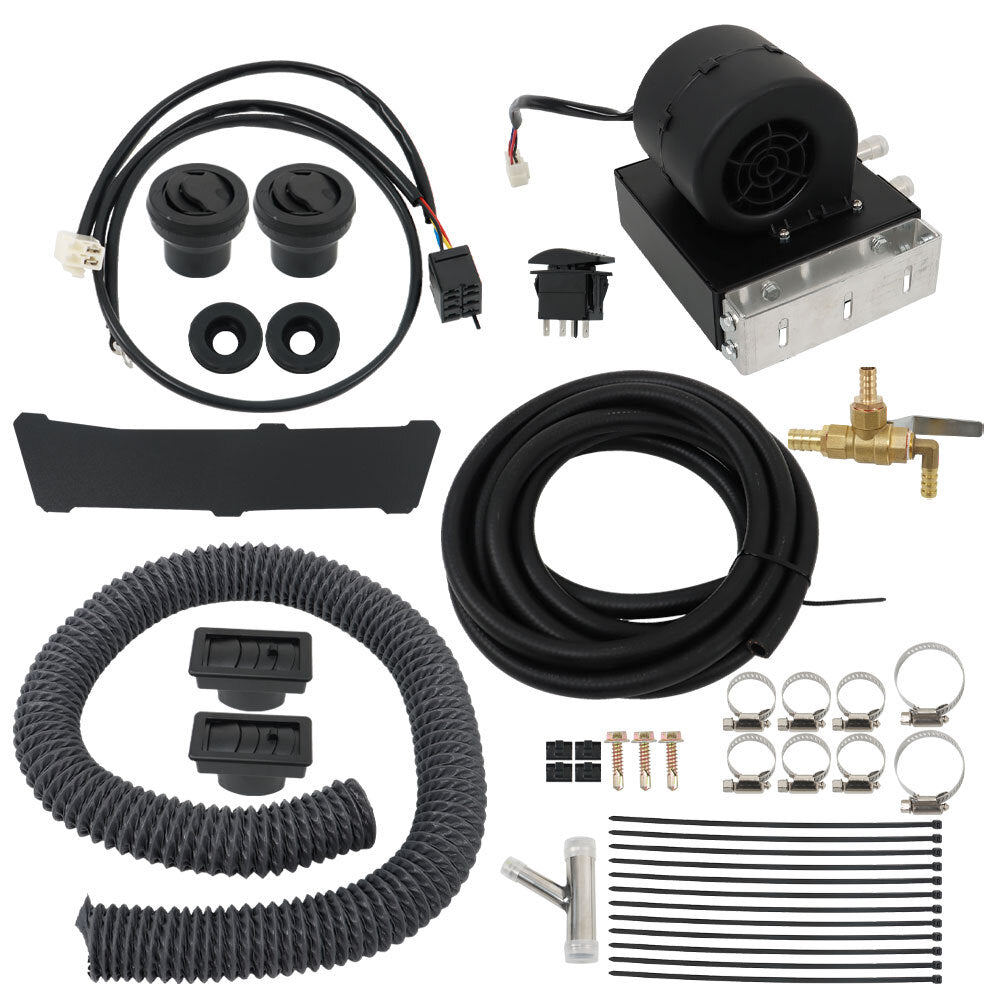 Solid Spare Cab Heater Kit with Defrost 2013-2019 For Polaris Ranger 900 XP