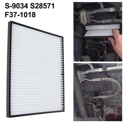 Cabin Air Filter For Kenworth Peterbilt S-9034 S28571 F37-1018 PA30269 AF56102