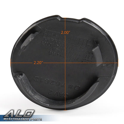 Solid Spare Front Bumper Tow Hook Eye Cover Black Fit for 2011-2015 Ford Explorer