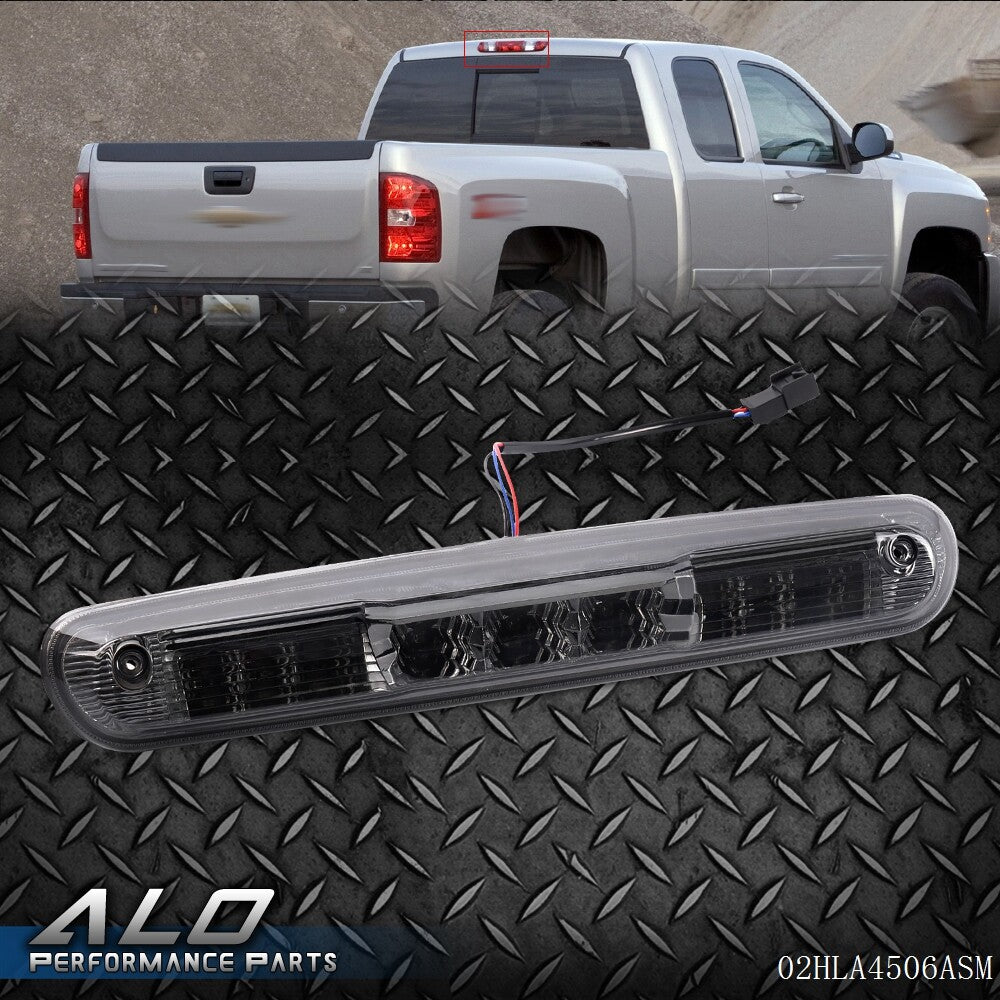 Solid Spare LED 3rd Third Brake Lamp Light Fit For 07-13 Silverado GMC Sierra 1500 2500 3500