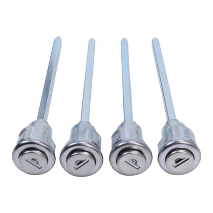 5Pcs Door Lock Cylinder Set with 4 Keys For Mack R-Series Truck 1967-2005