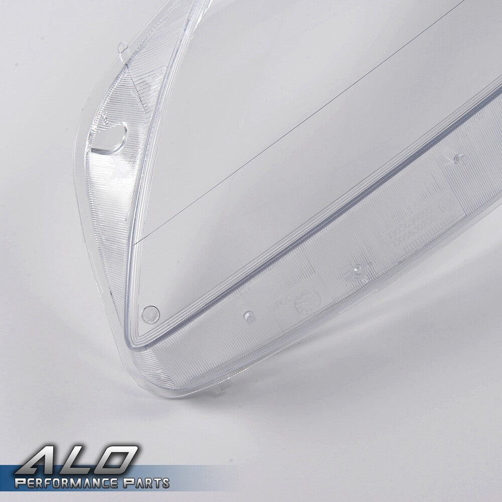 Solid Spare Fit For Mercedes S W221 Headlight Replacement Lens Plastic Cover Left+Right