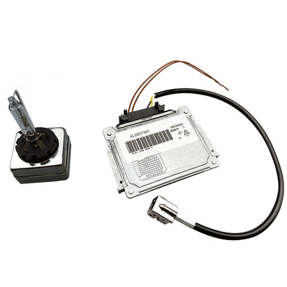 Xenon HID Headlight Ballast & Ignitor &Bulb For 2007-2010 Audi Q7 3.0L 3.6L 4.2L