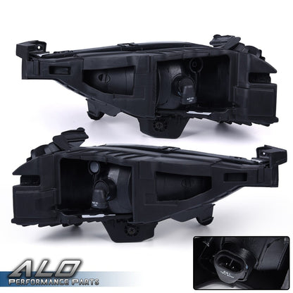 Solid Spare Fit For 2011-2013 Hyundai Sonata Pair Front Bumper Fog Driving Lights Clear Lamp