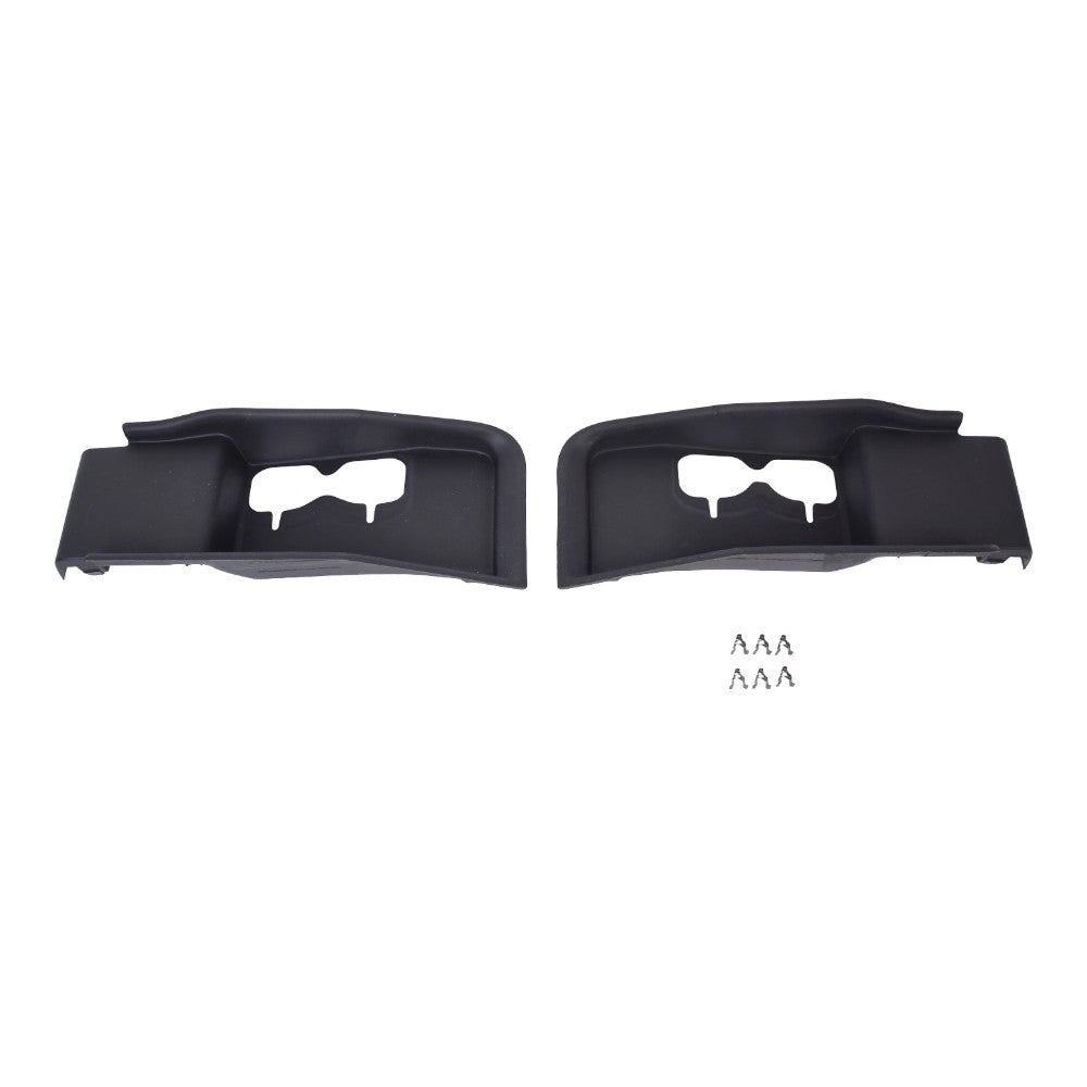 2Pcs Front LH & RH Plastic Tow Hook Bezel For Ford F-350 Super Duty 2022 Lariat