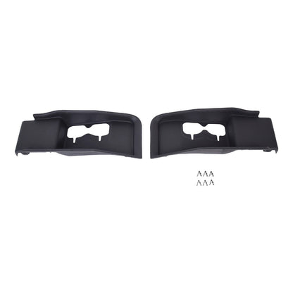 2Pcs Front LH & RH Plastic Tow Hook Bezel For Ford F-350 Super Duty 2022 Lariat