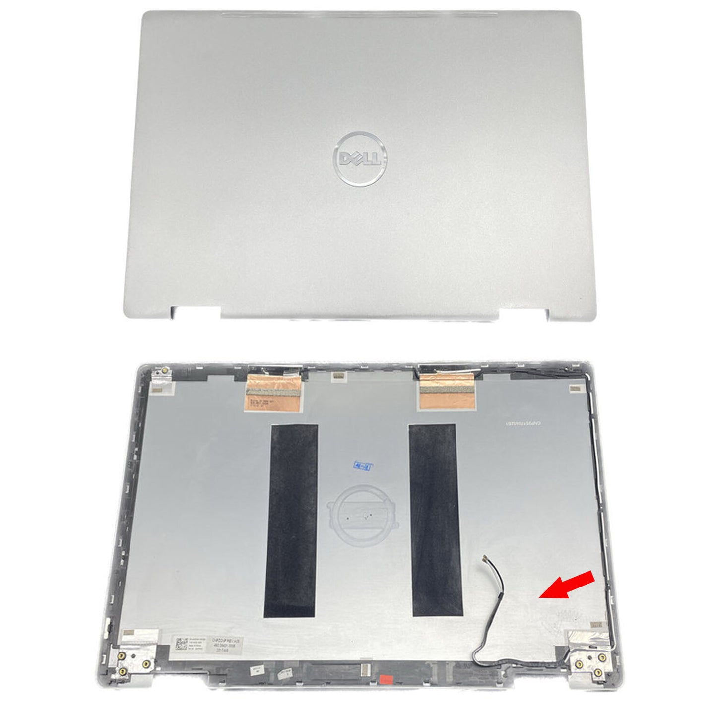 New Silver Back Cover For Dell Inspiron 15MF 7000 7569 7579 Top Rear Lid 0GCPWV