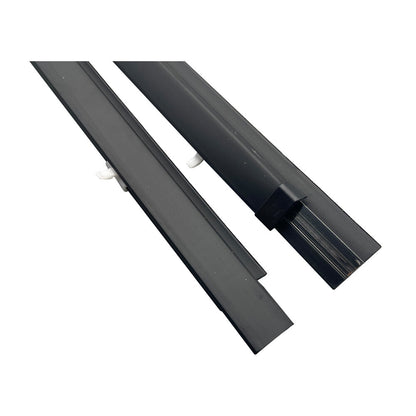 2pcs Front Door Window Belt Weatherstrip Fits For Toyota Tacoma 1995-2004