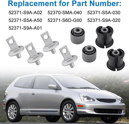 2set For Honda CR-V CRV 2002-2006 Rear Control Trailing Arm Axle Bushes Bushings