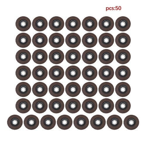 Solid Spare 4.5" × 7/8" 40 Grit Flap Disc Grinder Sanding Grinding Wheels 50 PCS