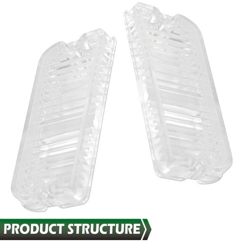 Solid Spare Fit For 1964 1965 Buick Skylark Special Back Up Light Lenses & Gaskets & Screws
