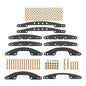 Solid Spare New ATV Front Widening Kit Fit For Honda TRX250X 2009 2010 2011 2012 2013 Black