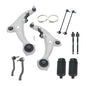 Solid Spare Suspension Control Arms Tie Rod Ends Sway Bar Kit For Nissan Altima 2007-2012