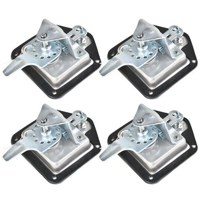 Solid Spare 4* Trailer Door Latch T-Handle Lock Stainless Steel Keys Camper RV Truck Toolbox