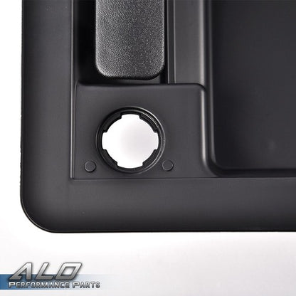 Solid Spare Rear Right Cargo Door Handle & License Plate Holder Fit For Ford E150 E250 E350
