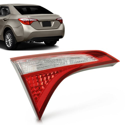 Solid Spare Fit For 14-16 Toyota Corolla Tail Light Brake Lamp Inner Left Driver Side