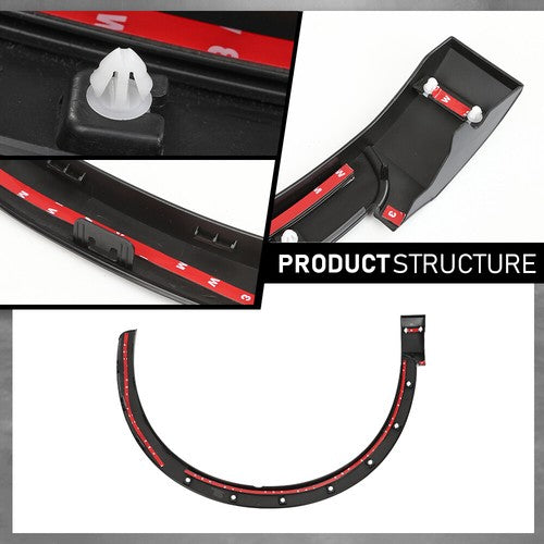 Solid Spare Fit For 2015-2018 Audi Q3 Front Fender Flare Wheel Arch Molding Trim Left Side