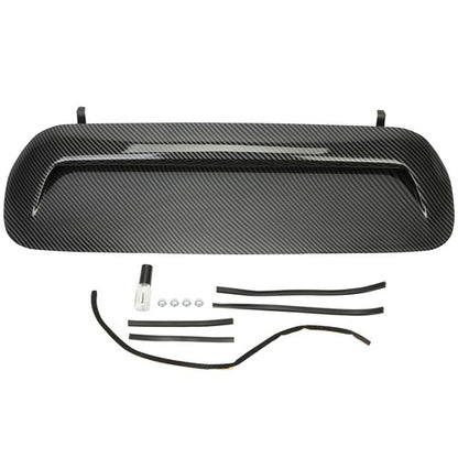 Solid Spare For Toyota 4Runner PRO 2010-2022 Hood Air Scoop Bulge Kit Carbon Fiber Printing