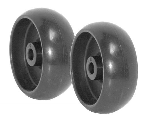 Solid Spare 2 Lawn Mower Plastic Deck Wheels for John Deere G100 L100 L105 L107 L110 L120 L1