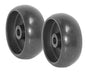 Solid Spare 2 Lawn Mower Plastic Deck Wheels for John Deere G100 L100 L105 L107 L110 L120 L1