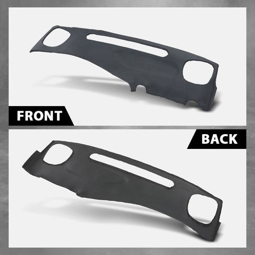 Solid Spare Fit For 98-02 Chevy S10 Blazer GMC S15 Jimmy TPE Dash Board Cap Cover Pad Gray