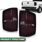 Solid Spare Tail Lights Fit For 2014-2018 Chevy Silverado 1500 2500 HD 3500 HD Brake Lamps