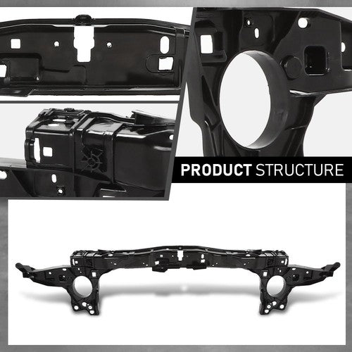 Solid Spare Upper Radiator Support Core Fit For 11-18 Porsche Cayenne PO1225100