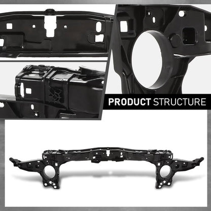 Solid Spare Upper Radiator Support Core Fit For 11-18 Porsche Cayenne PO1225100