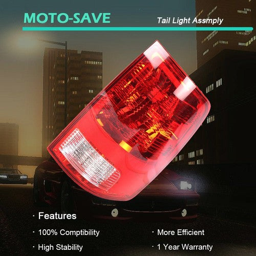 Solid Spare Brake Lamp Tail Light w/Bulbs Replace RH Side For 09-20 Dodge Ram 1500 2500 3500