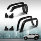 Solid Spare Fender Flares (8Pcs) & Mud Flaps (4Pcs) Black Fit For 2006-2010 Hummer H3 NEW