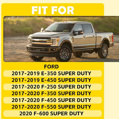 Tailgate Rear Handle Chrome Latch For Ford 17-20 F250 F350 F450 F550 Super Duty